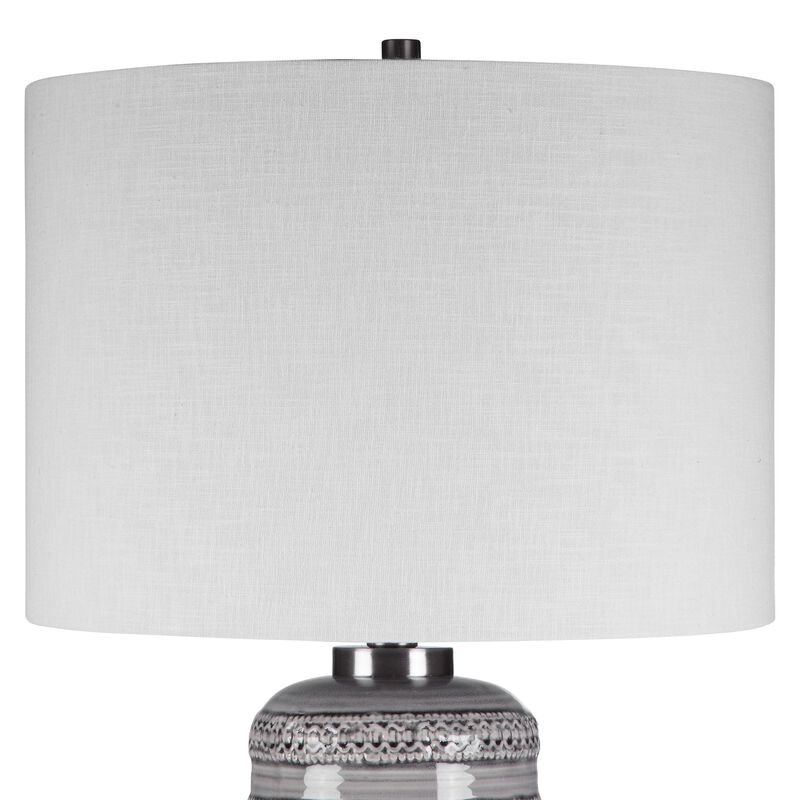 Uttermost Alenon Light Gray Table Lamp